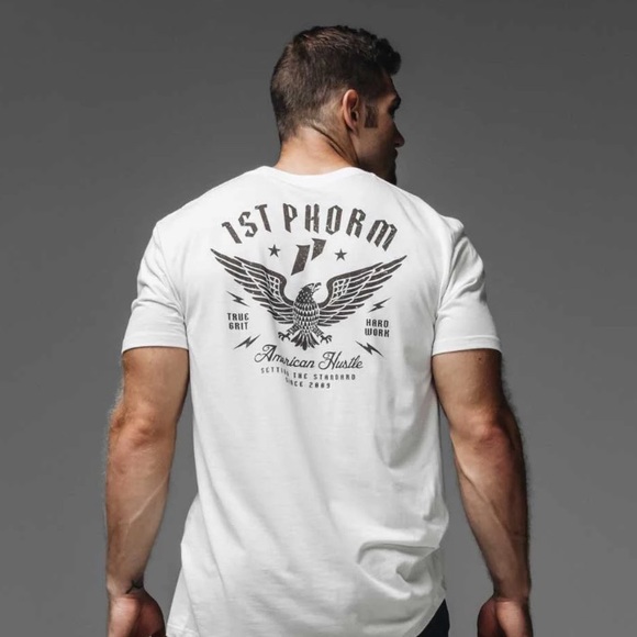 1st Phorm American Hustle Graphic T-Shirt - Picture 1 of 3